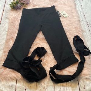 Free People Movement X Carbon38 Black Turnout Leggings sz XS